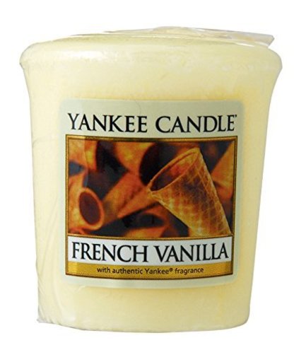 ヤンキーキャンドル サンプラー お試しサイズ フレンチバニラ 燃焼時間約15時間 YANKEECANDLE アメリカ製