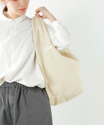 「ARTEPOVERA/アルテポーヴェラ」コットン＆ウール ハンドバケツバッグ