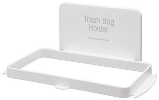 Like-it マグネット ゴミ袋 ホルダー ホワイト Mag-On+ 8071