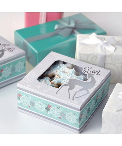 Wilton/スノーフレイク ミディアムクッキーボックス