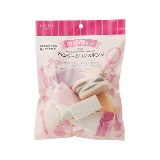 LJ お得用 ファンデーションスポンジ セット