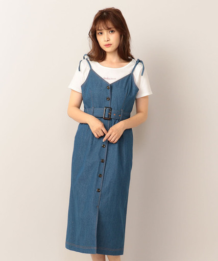 デニムジャンパースカート で作る大人っぽカジュアルコーデ Arine アリネ