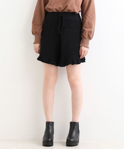 似合わせコーデに優秀 秋冬ボトムス ニットショートパンツ 特集 Arine アリネ