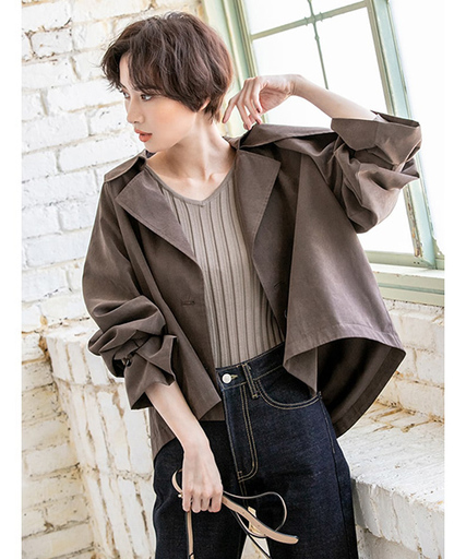 ショートトレンチコート