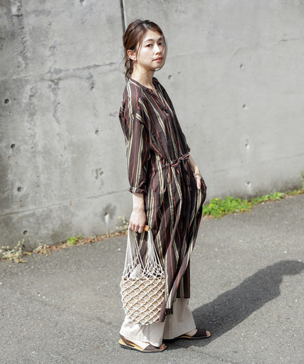 シャツワンピ ストライプ で大人さわやかコーデを叶えよう Arine アリネ