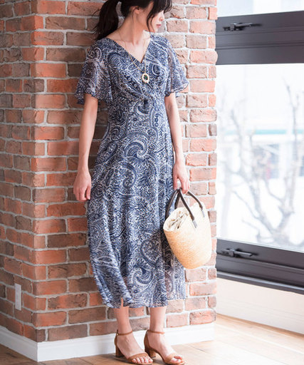 19レディース ペイズリー柄でリズムを利かせたコーデに Arine アリネ