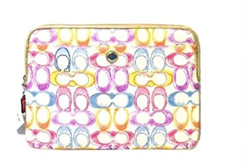 (コーチ) COACH  ポピー ドリーム の ラップトップ スリーブ パソコン Poppy Dream C Laptop Sleeve / Case in Multicolor [並行輸入品]