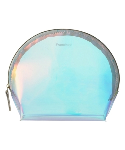 PVC ロゴポーチ シェル S オーロラ