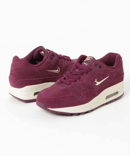 NIKE W AIR MAX 1 PREMIUM SC (BORDEAUX/BLUR-BIO BEIGE-LT OREWOOD BRN) 【SP】