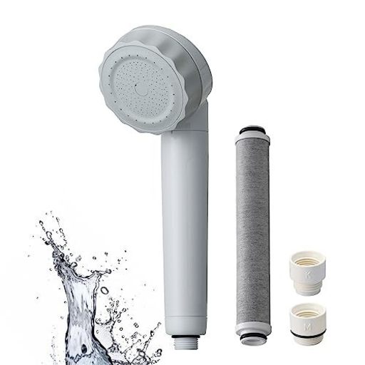 素粒水♡シャワーヘッド&蛇口本体セット ※カートリッジ無し