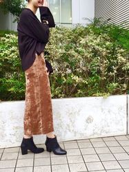 今年のトレンド！ベロア&ベルベットを使ったコーデまとめ12選♡