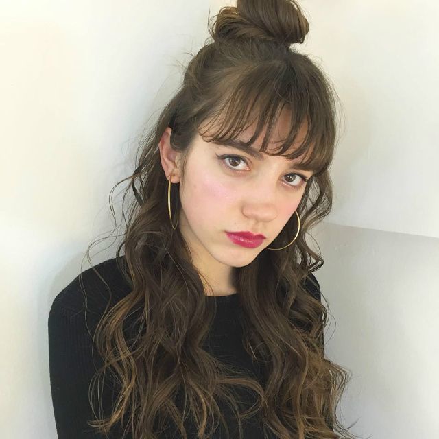 オン眉 ロングは丸顔 面長さんにも マネしたい厳選ヘア選 Arine アリネ
