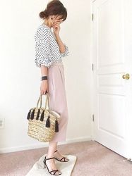 【UNIQLO】コーデに使える♡ドレープワイドクロップドパンツ