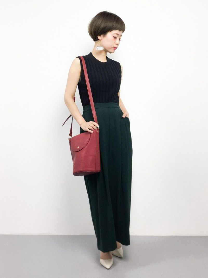 秋冬はモスグリーンできまる 絶対にかわいい秋冬コーデ必勝法 Arine アリネ