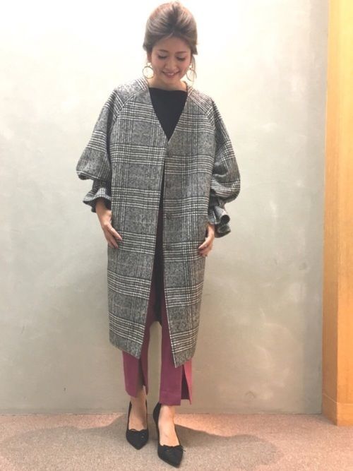 着回し力抜群 絶対に買うべきノーカラーチェスターコートに注目 Arine アリネ