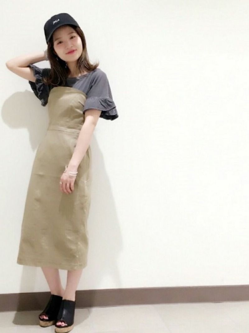 おしゃれさん必見 イマドキコーデはビスチェワンピースできまり Arine アリネ