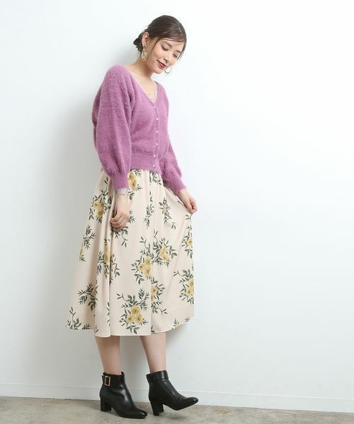 ふわもこ フェザーニットで神モテ 抱きしめたくなるコーデ6選 Arine アリネ