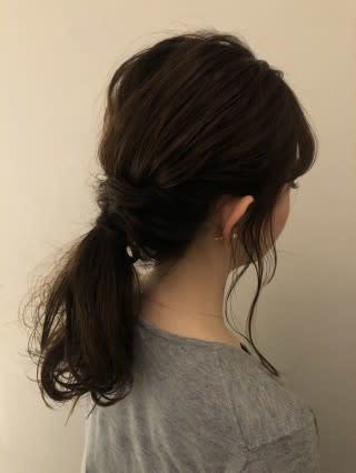 見て って自慢したくなる ポニーテールの巻き方 ジャーナル決定版 Arine アリネ