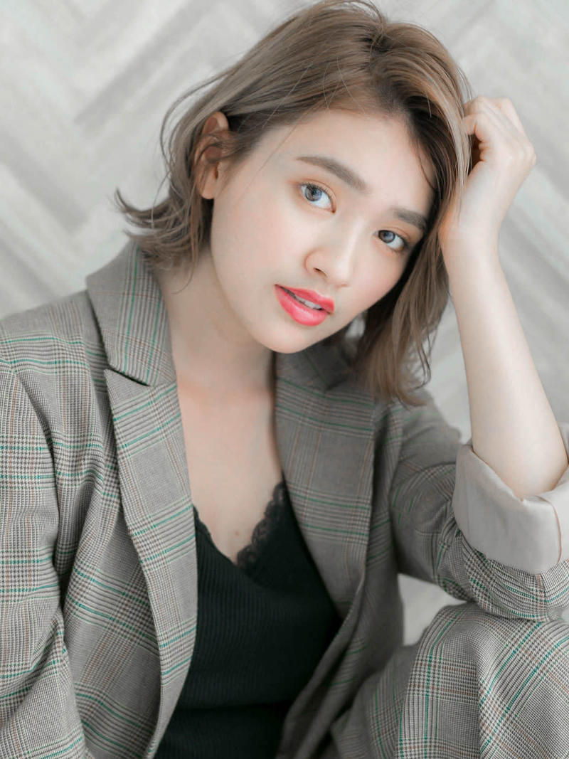 前髪あり なし ショートヘアカタログ 今旬カラー 前髪診断も Arine アリネ