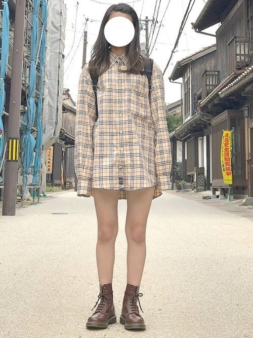 おしゃれさんマストアイテム バーバリーチェックシャツ で旬顔に Arine アリネ