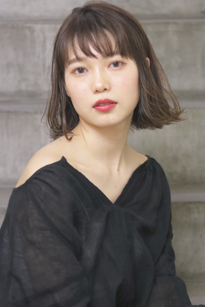 レングス別 小顔に見える髪型を研究 輪郭カバーする小顔ヘア特集 Arine アリネ