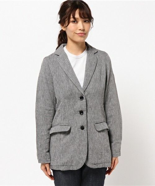 ヘリンボーン ジャケットで大人っぽい着こなしに Arine アリネ