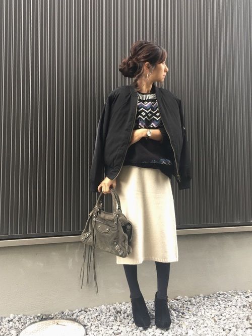 大きめがカギ Ma 1 エムエーワン でトレンドを着こなそう Arine アリネ