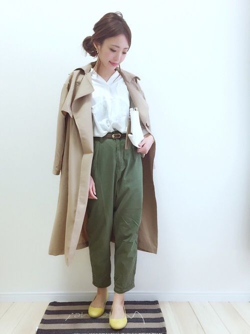 有効化 ささやき エロチック カーキ 色 トレンチ コート コーデ Legaladvisoryboard Org