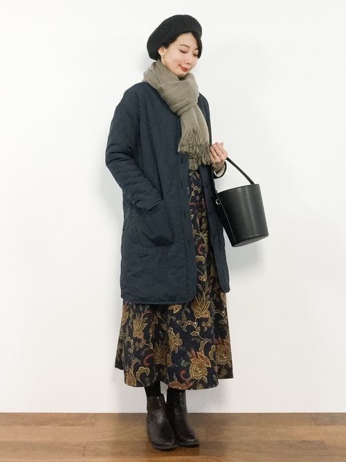 キルティングコート 模様が多種多様 ブランドと一緒にご紹介 Arine アリネ