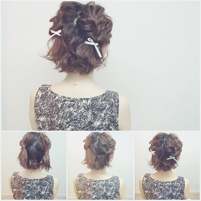 くるりんぱ バレッタがかわいい 留め方やアレンジをまとめて紹介 Arine アリネ