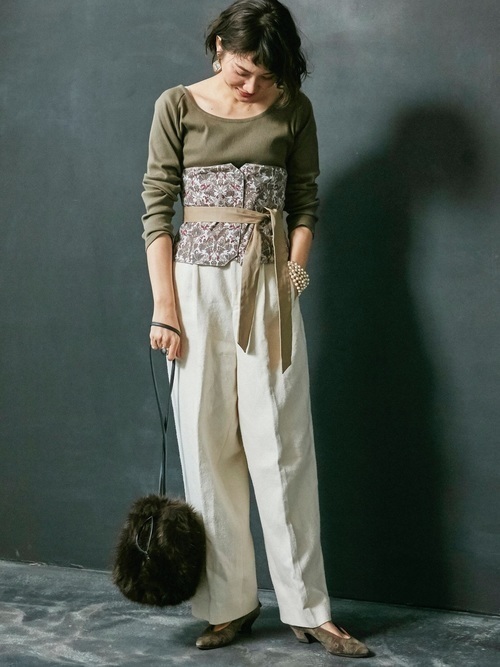 Not寸胴 ウエストマークベルトで作るメリハリ秋冬コーデ集 Arine アリネ