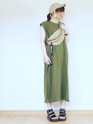 【カーキ×ベージュ】で作る！目指せ、ナチュラル美人♡