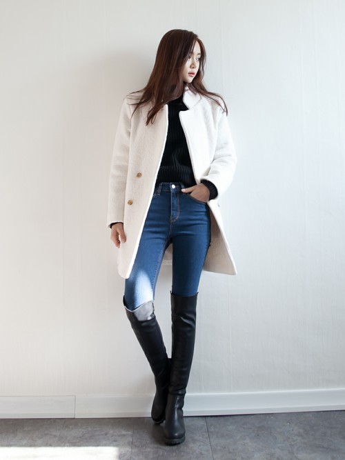 オススメ人気色 大人っぽくて 可愛い アイボリーコートをご紹介 Arine アリネ