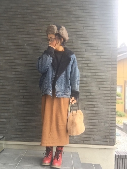 レディース必見 秋冬はボアデニムジャケットでカジュアルに Arine アリネ