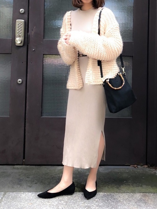 徹底解剖 ロングニットワンピースで飾る 今っぽ大人コーデ術 Arine アリネ