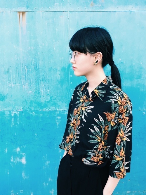 コーデにスパイスを 丸メガネで つくるトレンドレディースコーデ Arine アリネ