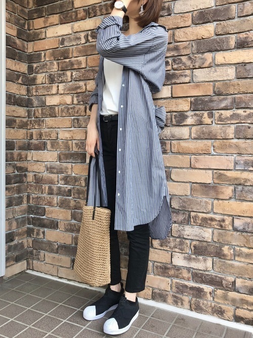 シャツワンピ ストライプ で大人さわやかコーデを叶えよう Arine アリネ