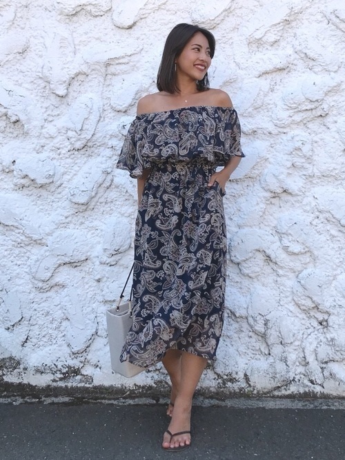 19レディース ペイズリー柄でリズムを利かせたコーデに Arine アリネ