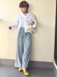 【バギーパンツ】で磨きをかけたカジュアルなモテスタイルBOOK♡