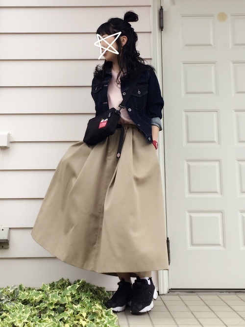 ユニクロデニムジャケットで着回しおしゃれ上級者 春秋コーデ31選 Arine アリネ