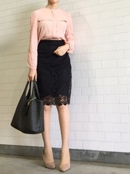 ユニクロのレーススカート11選♡きれいめコーデにヌケ感をプラス