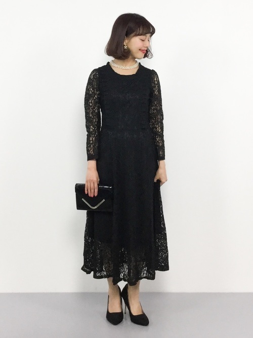 黒ワンピース 着回し特集 季節別 シーン別コーデ39選 Arine アリネ