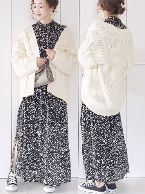 秋冬は ざっくりカーディガン を着回し 大人のニットコーデ決定版 Arine アリネ