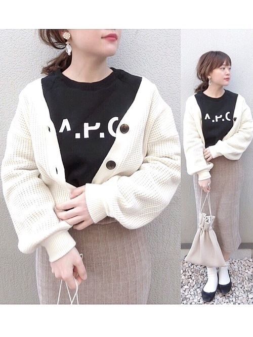 人気沸騰中のa P C Tシャツ レディースtシャツコーデ16選 Arine アリネ