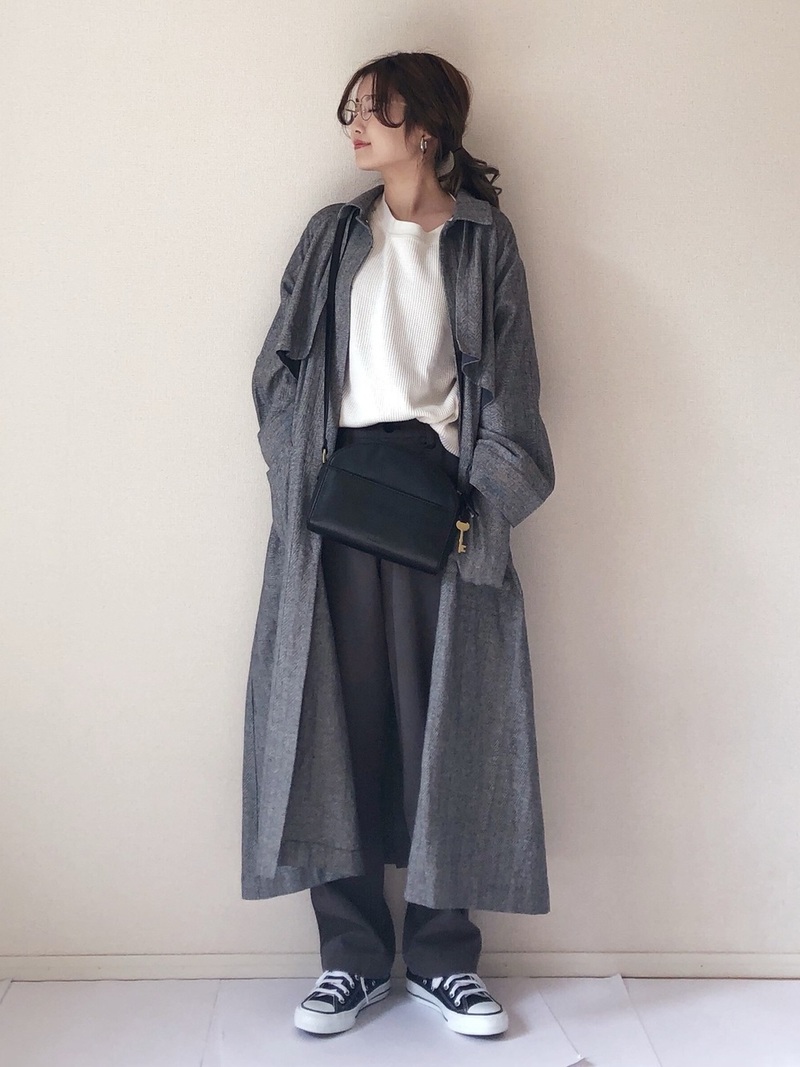 コーデ25選 スーパーロングコートなら簡単おしゃれにキマる Arine