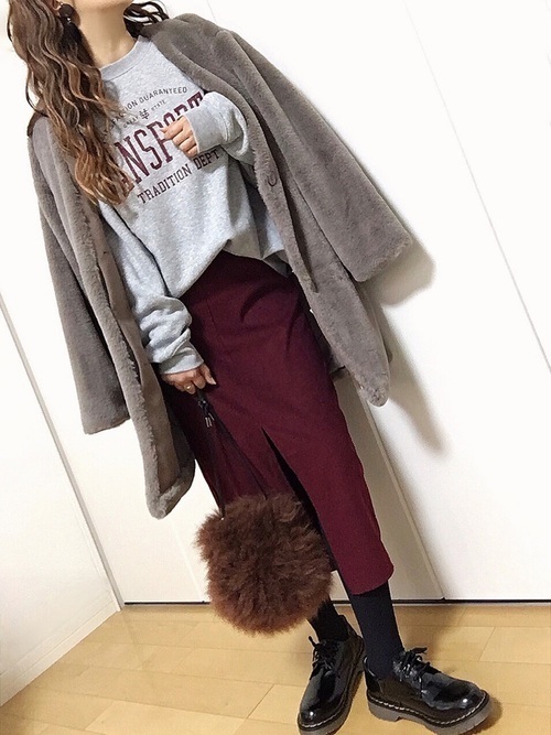 年秋冬も旬な ボルドーカラー で 人気コーデはこれだ Arine アリネ