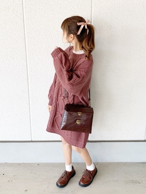 1枚でアカ抜けコーデに タイトのニットワンピース がおしゃれ Arine アリネ