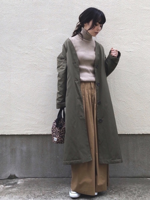 最旬 中綿コート のレディースコーデを徹底サーチ 冬をおしゃれに Arine アリネ