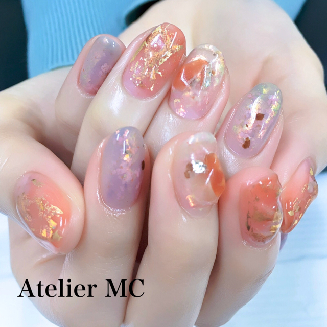 Atelier Mc さんのジェルネイル シンプルネイル ワンカラーネイルに関するスナップフォト Id Arine アリネ