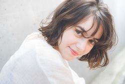  #カジュアル #ミディアムヘア #卵型 #うざバング #ストリート #ブラウンヘア